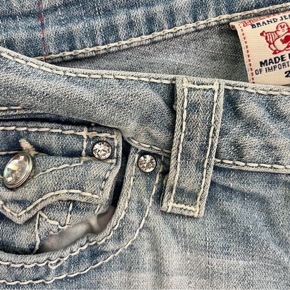 True Religion Bootcut Jeans Size 28 - Picture 2 of 4